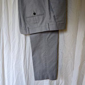 Slim Grey Modern Tech Suit Pant